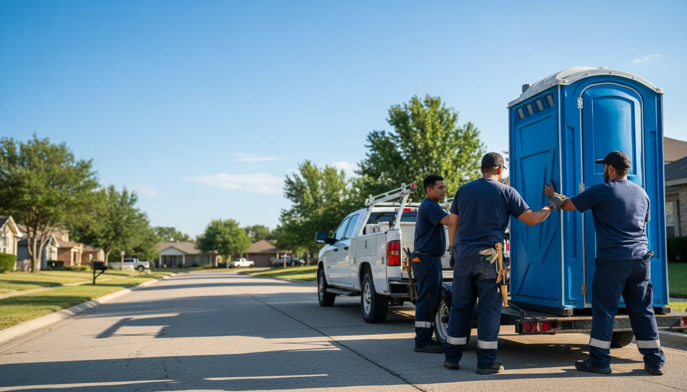 Portable Toilet Rental in Sun City, KS near me